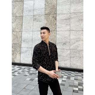 Áo sơ mi nam vải lụa cao cấp S6