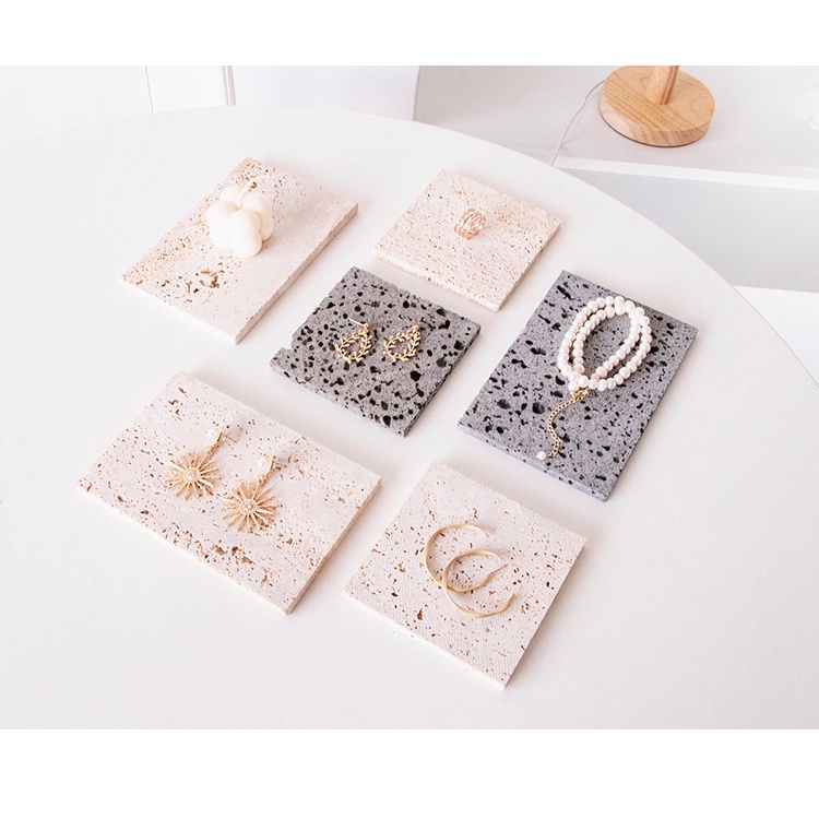 Miếng đá tự nhiên phụ kiện chụp ảnh nail, trang sức, trang trí decor chụp ảnh mỹ phẩm phong cách Hàn Quốc