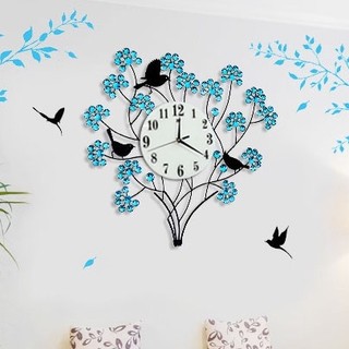 Đồng hồ treo tường hiện đại thiết kế độc đáo đầy ấn tượng size 60cm