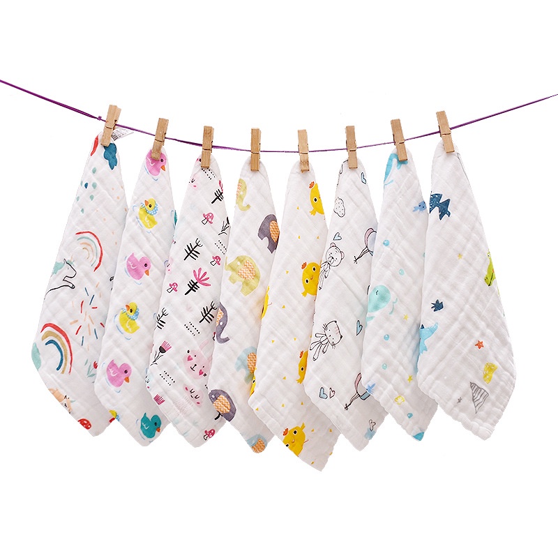Khăn Sữa Sợi Tre⚡️FREE SHIP⚡️Khăn Sữa Sợi Tre, Khăn Sữa Xô 6 Lớp Cho Bé