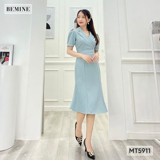 Đầm giả cổ vest tùng đuôi cá BEMINE MT5911