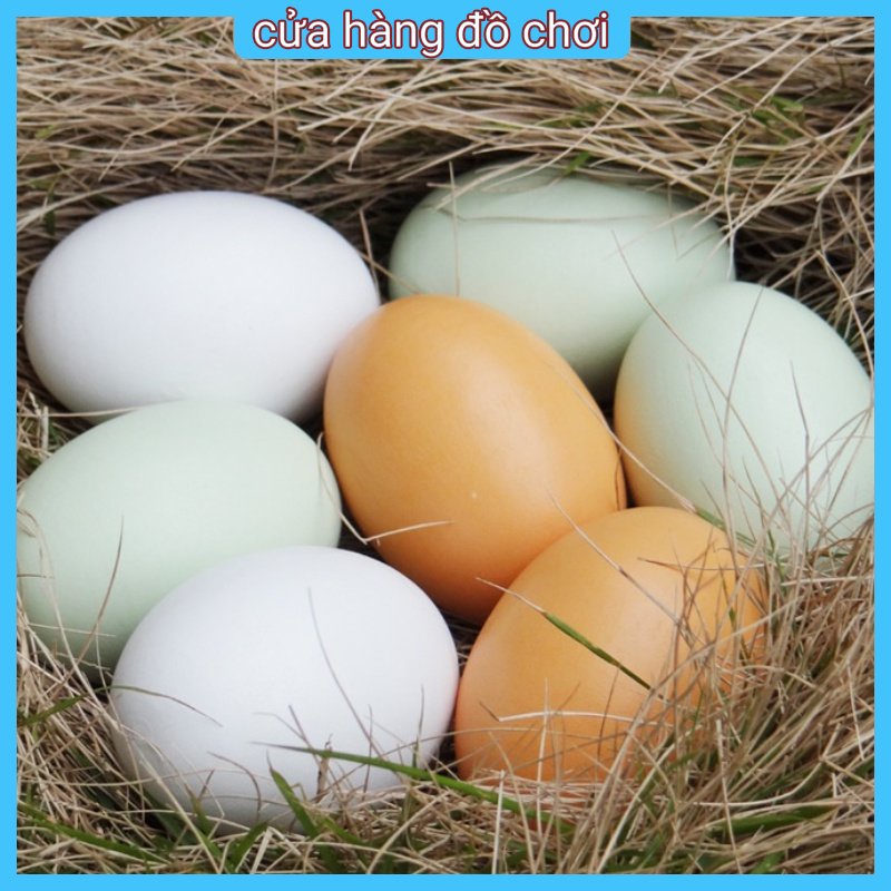 1 Mô Hình Trứng Gà Đồ Chơi Bằng Cao Su Cho Bé