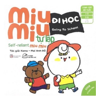 Sách - Ehon Song Ngữ Miu Miu Tự Lập - Đi Học