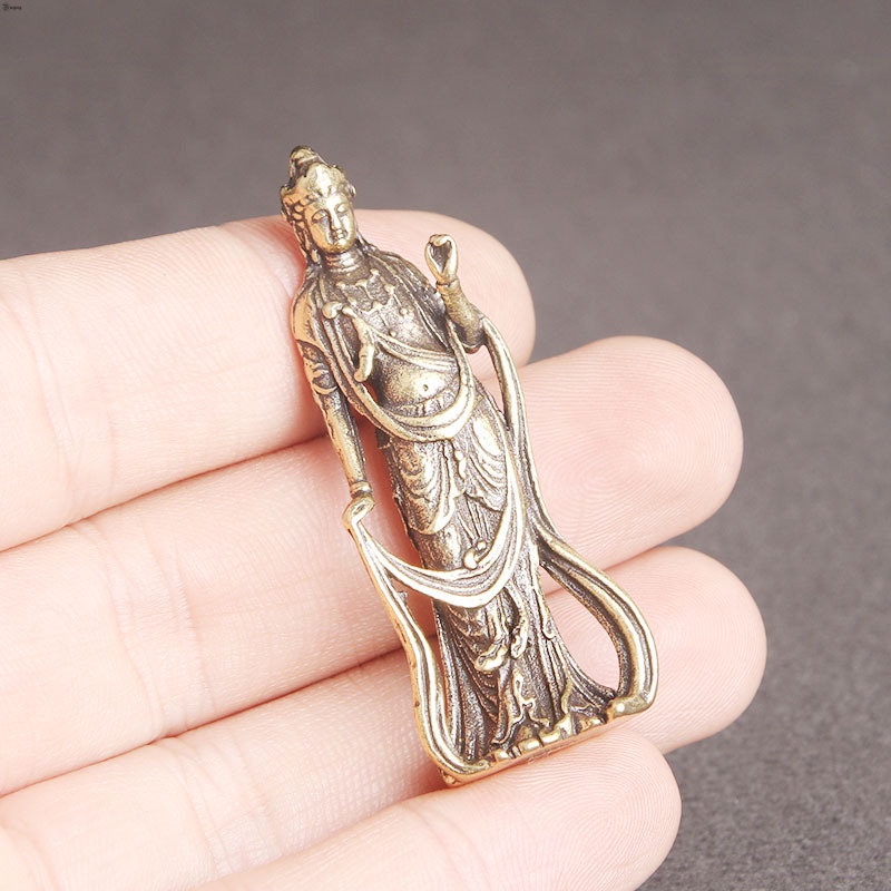 Yueying Tượng Phật Bằng Đồng Thau Nguyên Chất Dùng Trang Trí Bàn