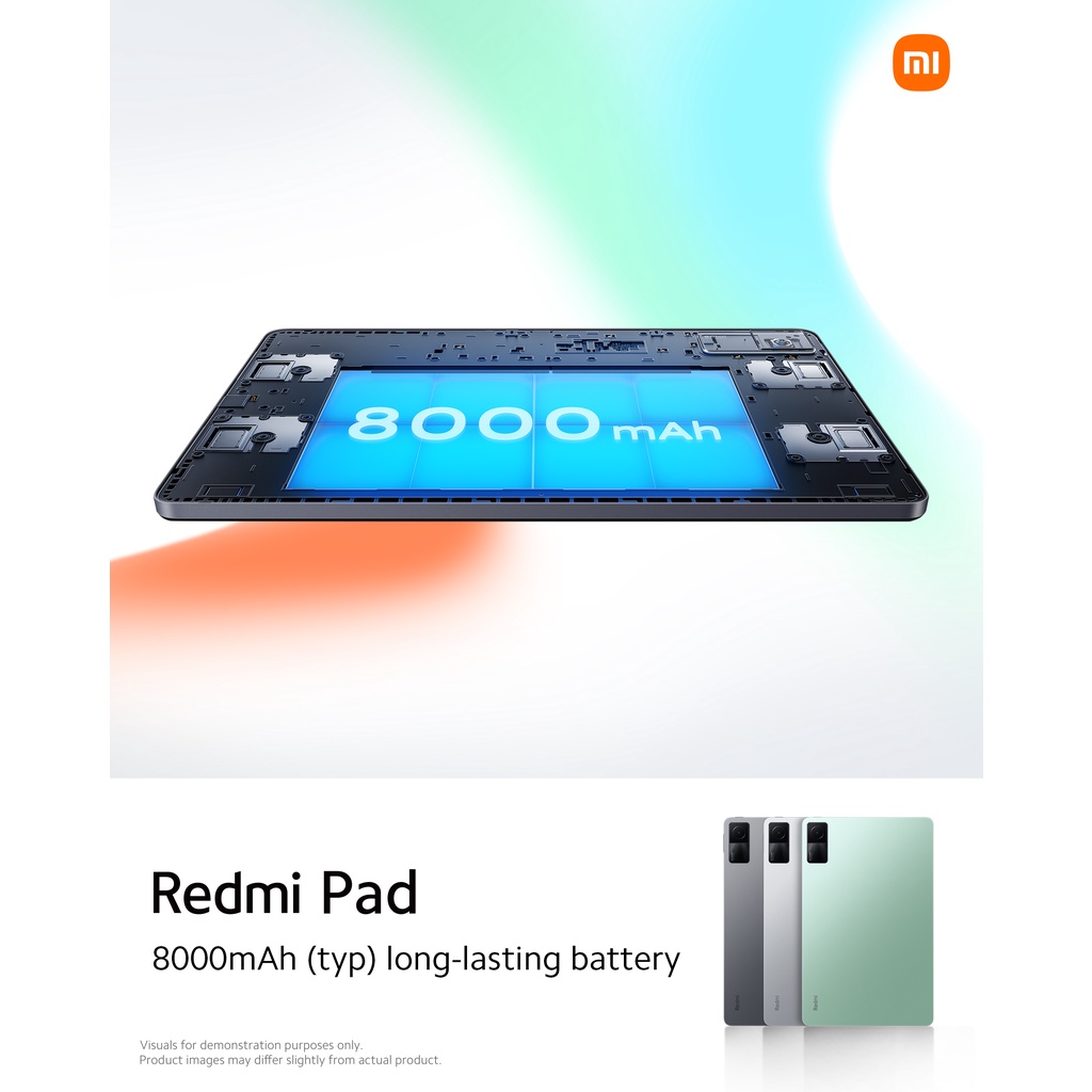 Máy tính bảng XIAOMI Redmi Pad 3GB+64GB MediaTek Helio G99 dung lượng pin lớn 8000mAh | BigBuy360 - bigbuy360.vn