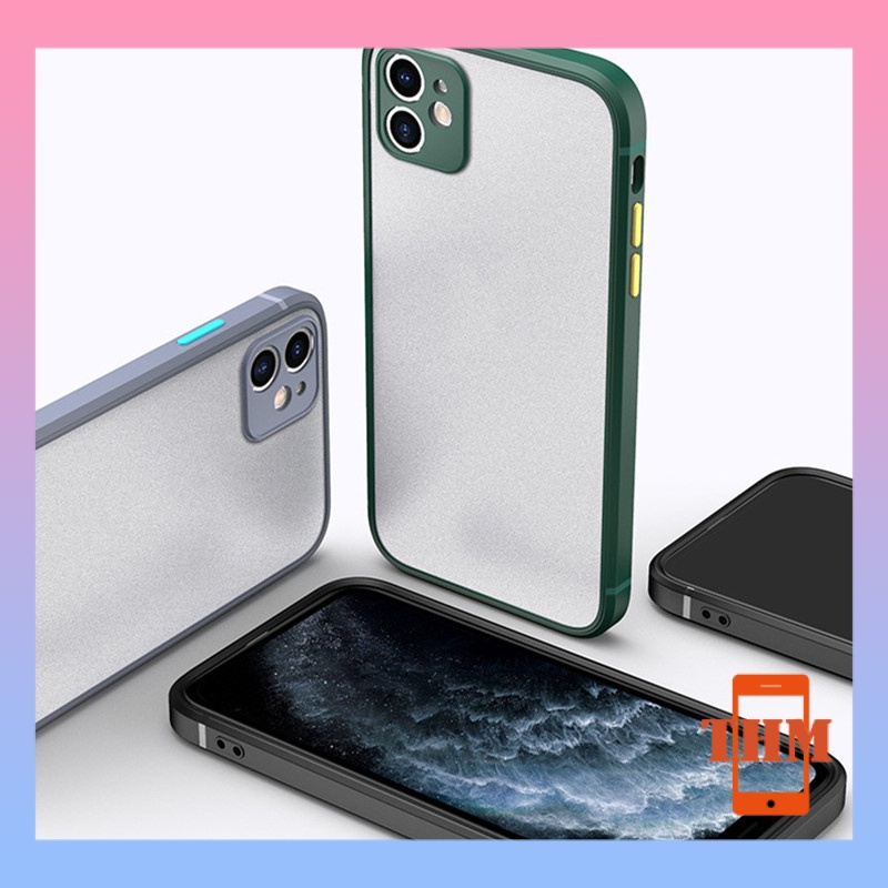 Ốp Điện Thoại Nhám Trong Suốt Cho iphone 6/6plus/6s/6splus/7/7plus/8/8plus/x/xr/xs/11/12/13/pro/max/plus/promax-011