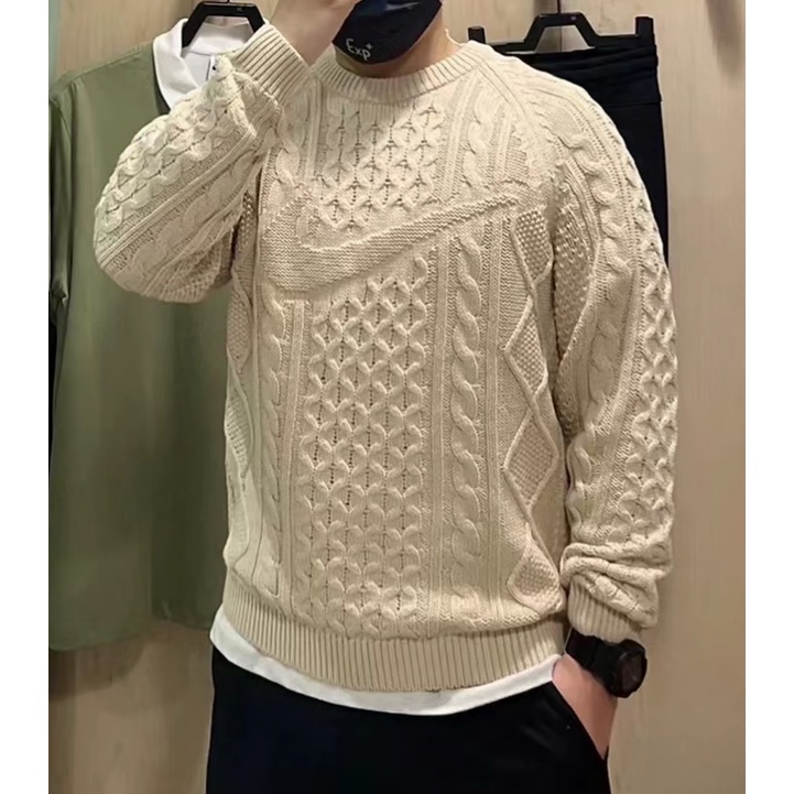 Áo Sweater Nike 100% DQ5177 Dáng Rộng Thoải Mái Thời Trang Mùa Đông Cho Nam Giới