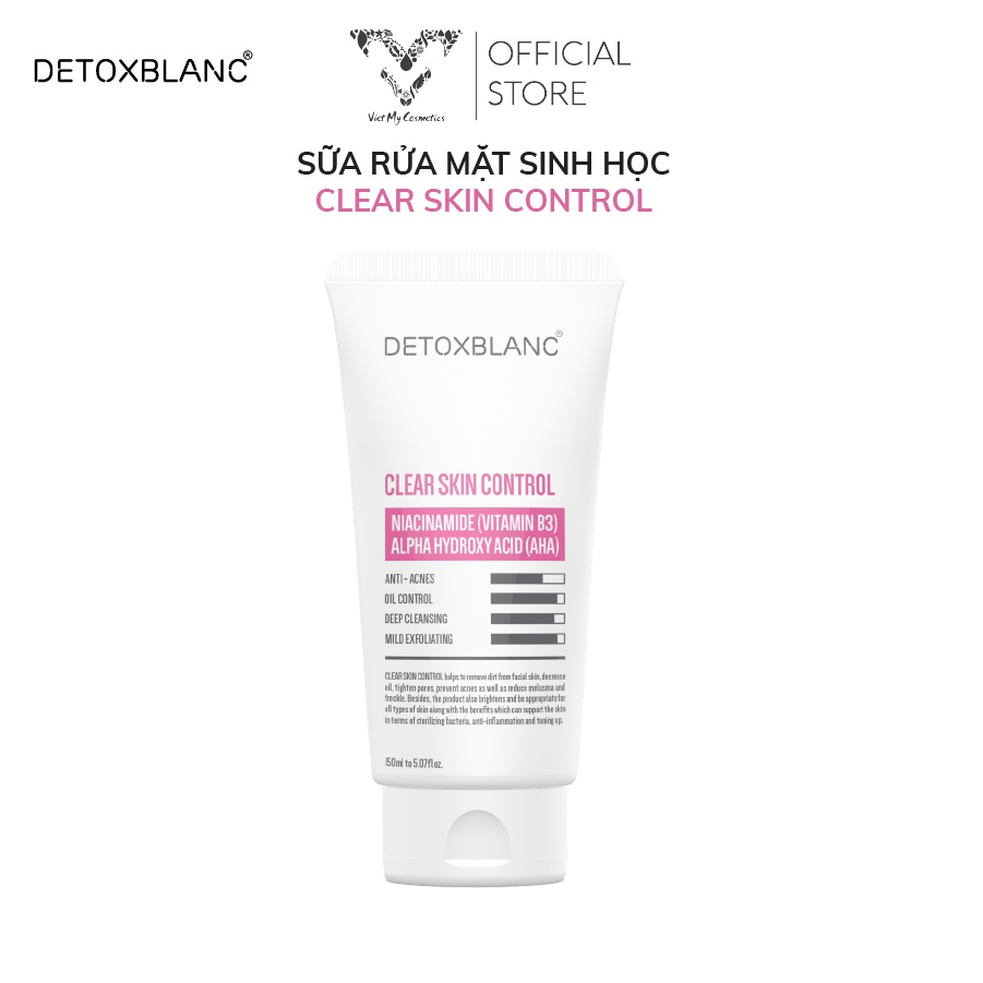 Combo Thải Độc Giảm Mụn Ẩn Và Mụn Đầu Đen - Detox Mask & Peel Acnes Blanc M