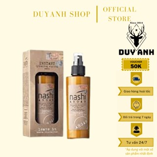 Xịt dưỡng xả khô NASHI ARGAN 150ml - Làm Phồng Tóc Siêu Mềm Mượt