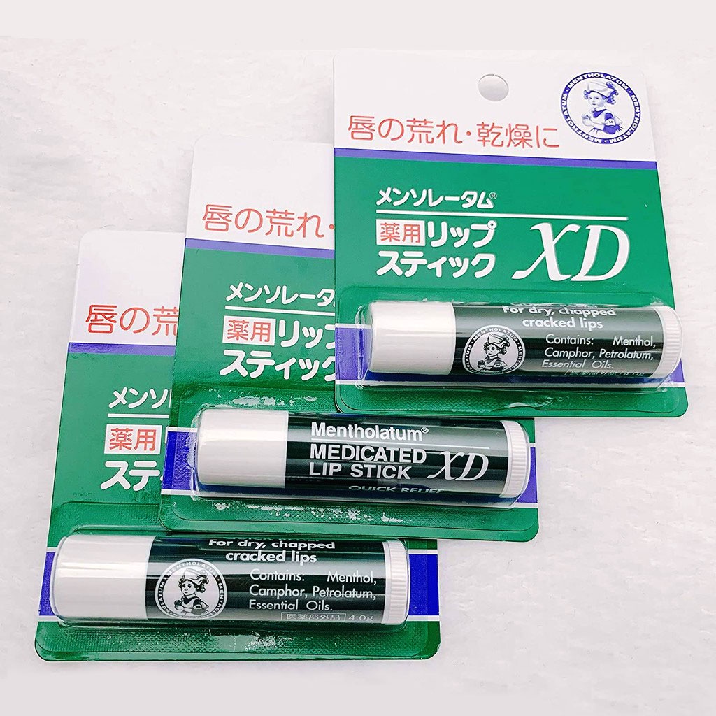 Son Dưỡng Môi XD Mentholatum Medicated Lip Stick Ngăn Ngừa Khô Môi, Nứt Môi