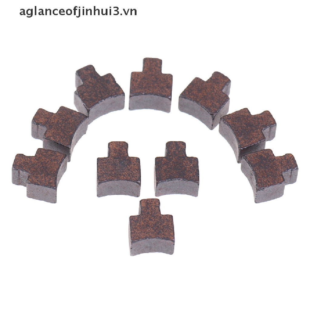 Set 10 Chổi Than Chuyên Dụng Cho RS550 BOSCH MAKITA HITACHI METABO Milwaukee WORX.