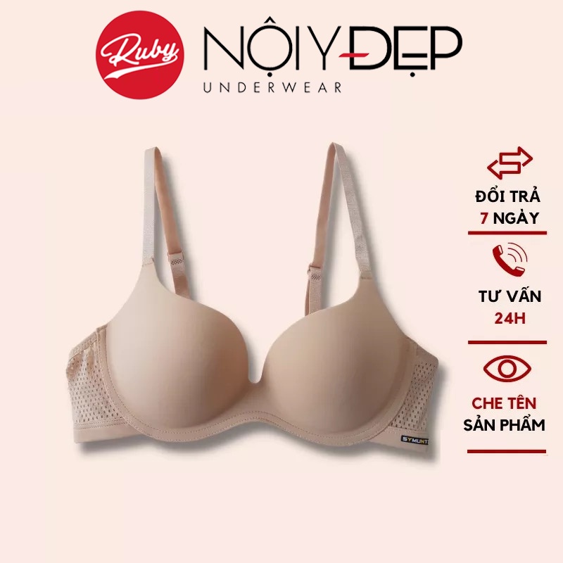 Áo ngực nữ su non không gọng cao cấp RUBY BikiniA11s Áo lót đệm vừa nâng ngực sexy thông hơi mềm mại kháng khuẩn
