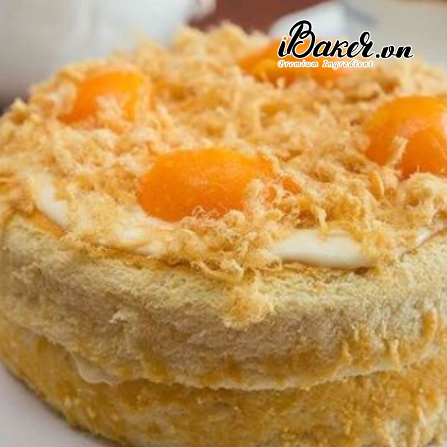 Chà bông heo xù vàng BNFOOD