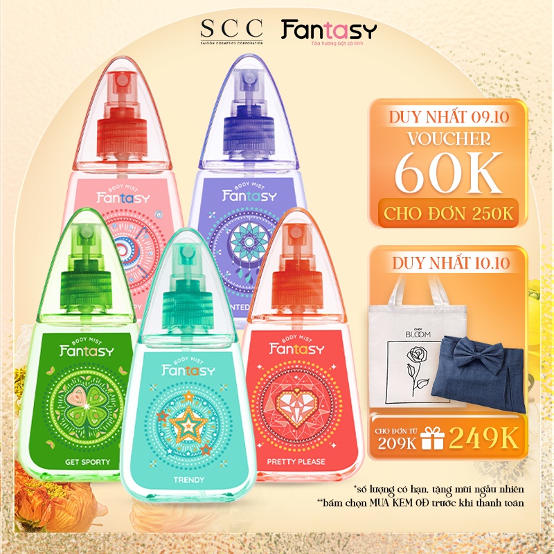 Nước Hoa Toàn Thân Fantasy 100 ml