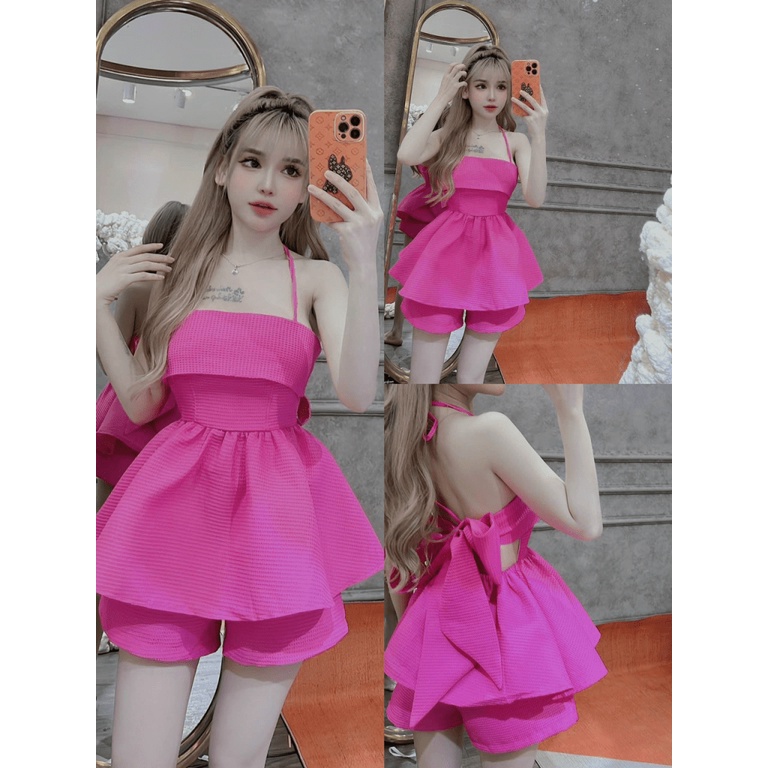 SÉT XỐP TỔ ONG XINH GÌ MÀ XINH LẠ LÙNG ĐÓ LÀ SÉT ĐỒ CỦA SHOP ĐÓ CHỊ EM UP HMB HMB