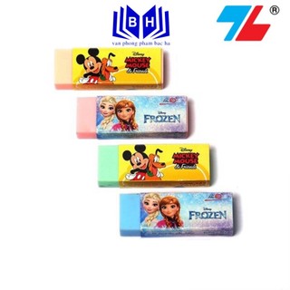 Gôm tẩy xóa chì thiên long disney e-017/mi chuột mickey và elsa e-017/fr