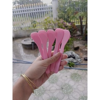 Muỗng múc kem [màu hồng đục]