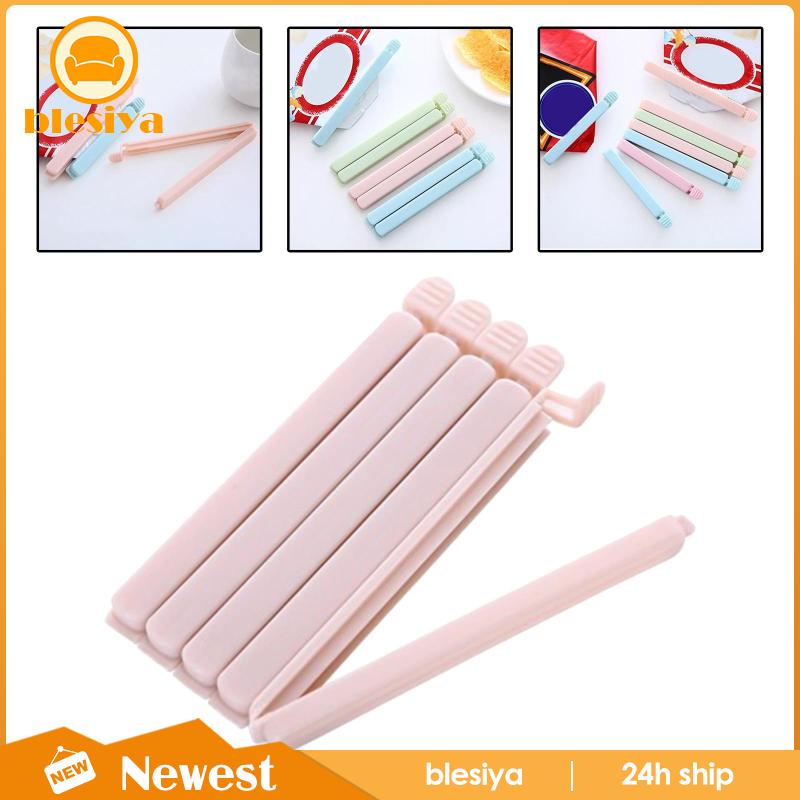 Set 5 Kẹp Niêm Phong Túi Thực Phẩm Có Thể Tái Sử Dụng Cho Nhà Bếp