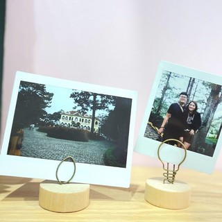 Đế kẹp ảnh CAIUL bằng gỗ