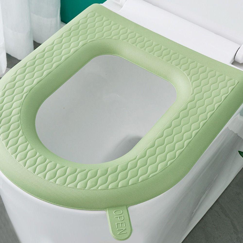 BORAG Đệm Lót Bồn Cầu Bằng Silicone Chống Thấm Giặt Sạch Tiện Lợi