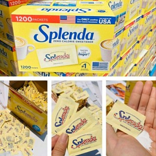 Đường ăn kiêng Splenda No Calorie Sweetener 1000 gói của Mỹ HyFood