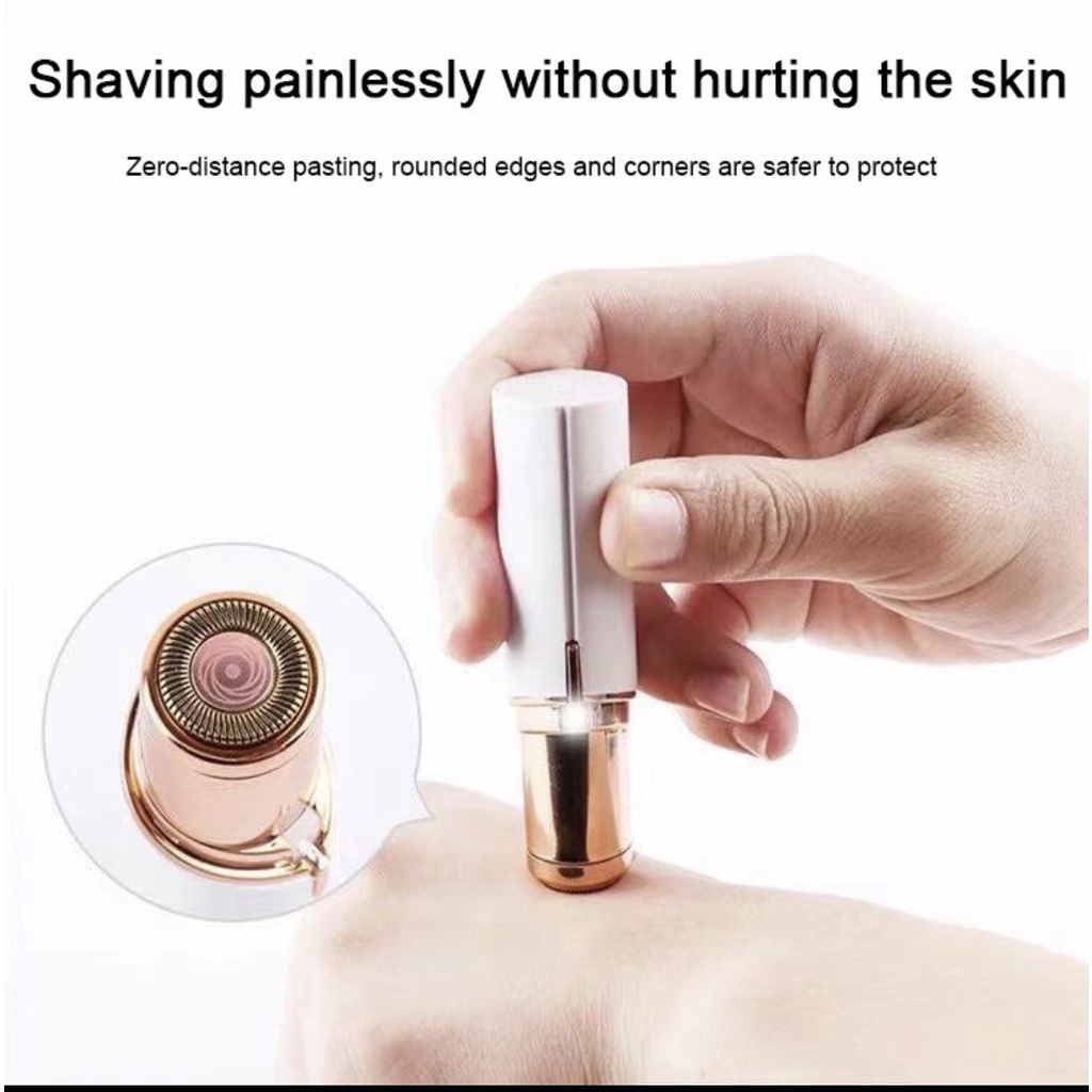 Máy tỉa Lông mini Cho Nữ dạng son môi