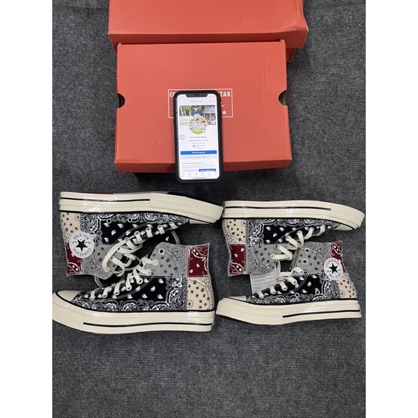 Giày Converse Paisley Patchwork