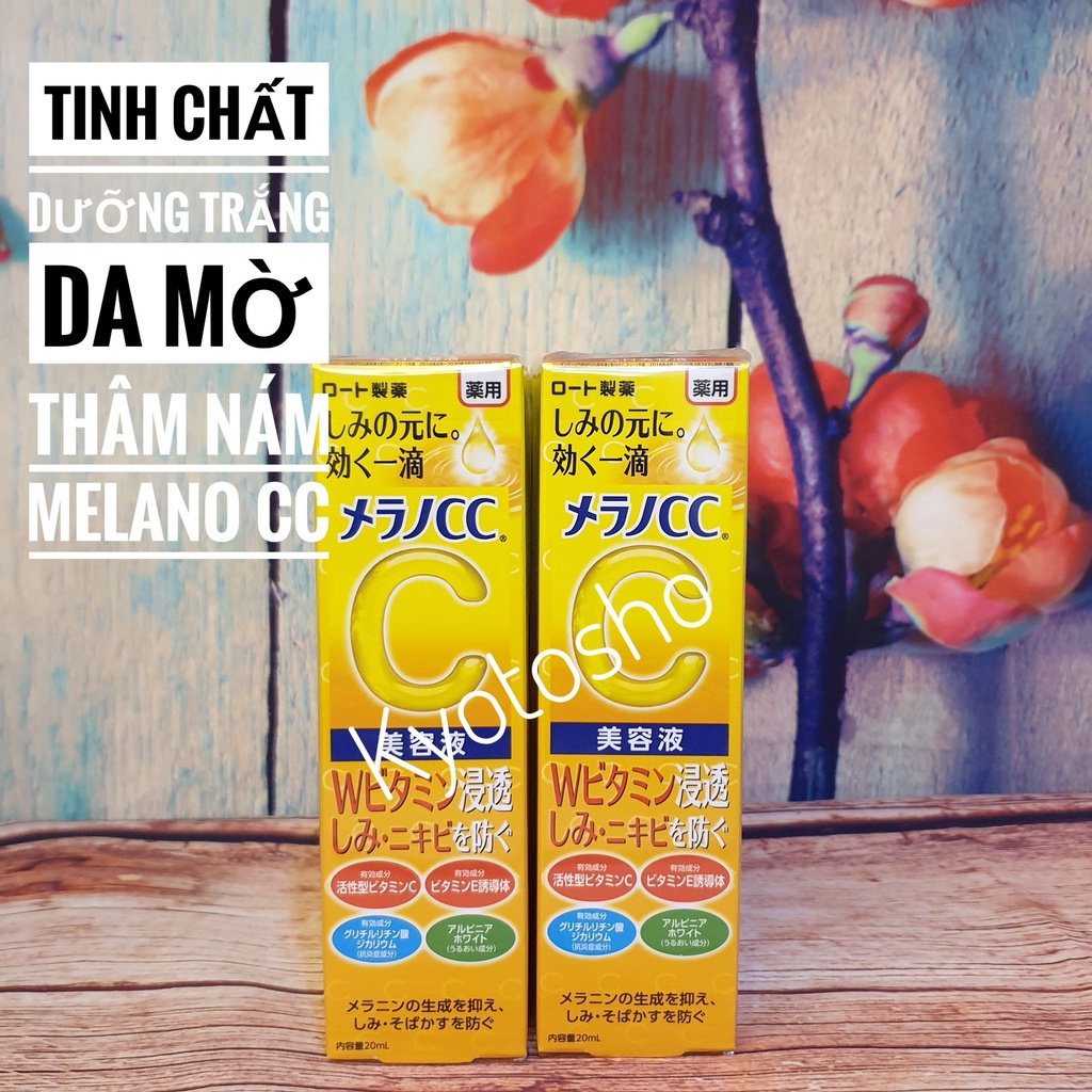 Serum Dưỡng Và Xóa Thâm Nám Melano CC 20ml Nội Địa Nhật
