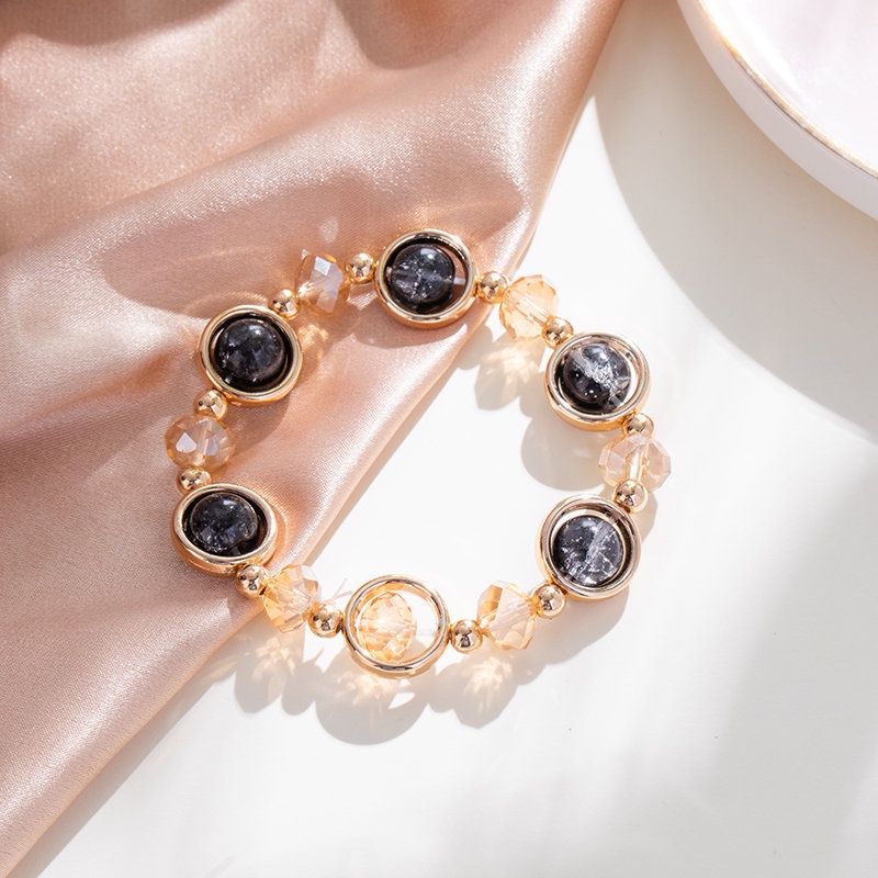 Vòng Tay Chuỗi Hạt Pha Lê Đáng Yêu Thời Trang Hàn Quốc Cho Nữ CFH HB