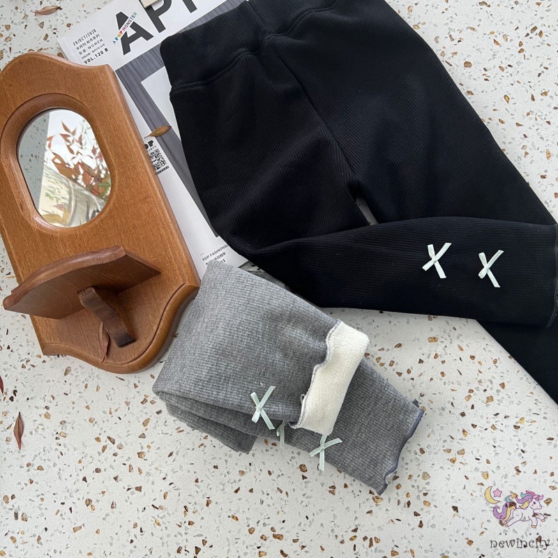 Quần Legging Lông Nhung, ThắT Nơ Dễ Thương Cho Bé GáI