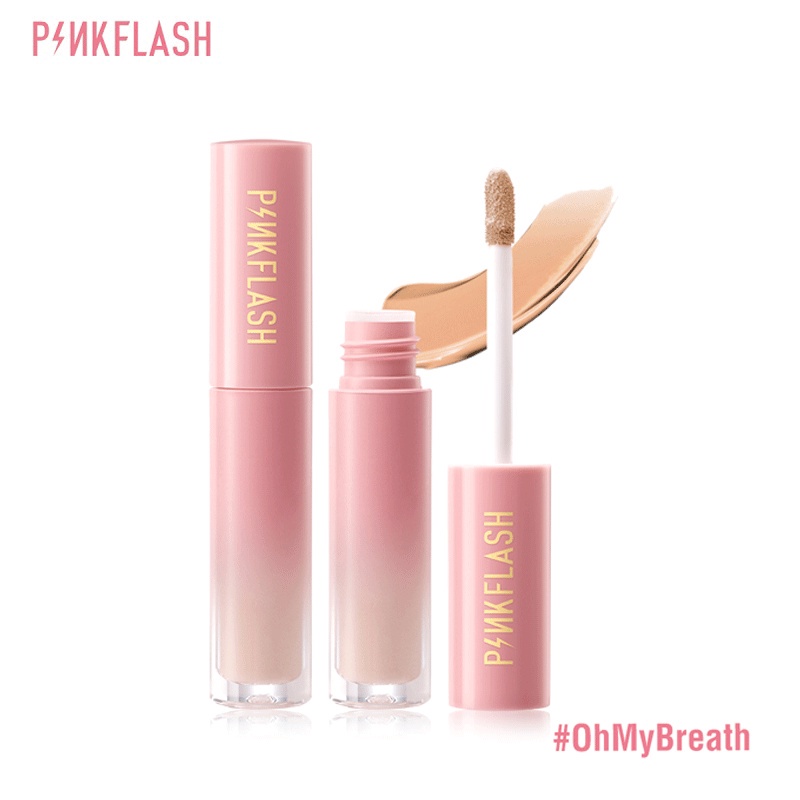 Kem che khuyết điểm Pinkflash lâu trôi kháng nước không bị vón cục độ che phủ hoàn hảo 30g