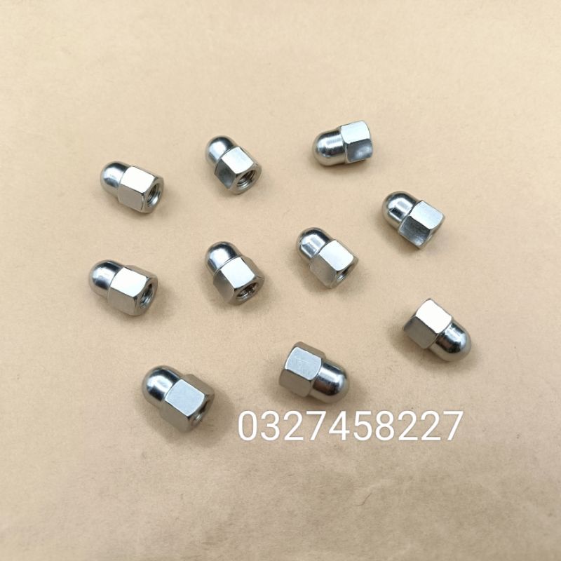 Ốc tán bắt cổ pô 6mm xe DREAM , WAVE, FUTURE ....zin honda