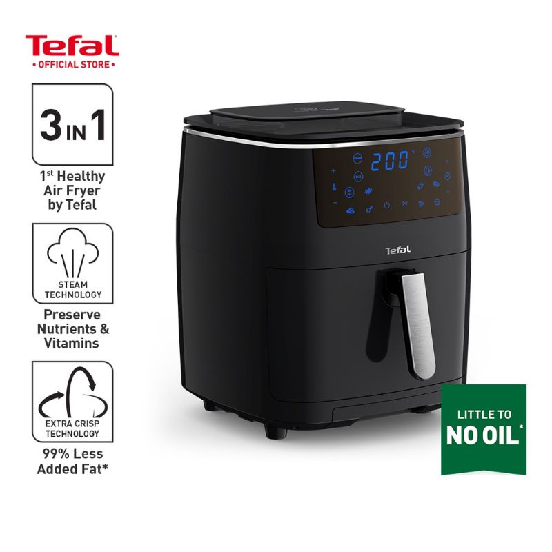 Nồi chiên không dầu 3 in 1 Tefal FW201815 - 6.5L - 9 Chương trình nấu - BH 24 tháng