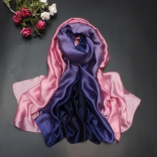 Khăn lụa satin mix 2-3 màu 90x180cm