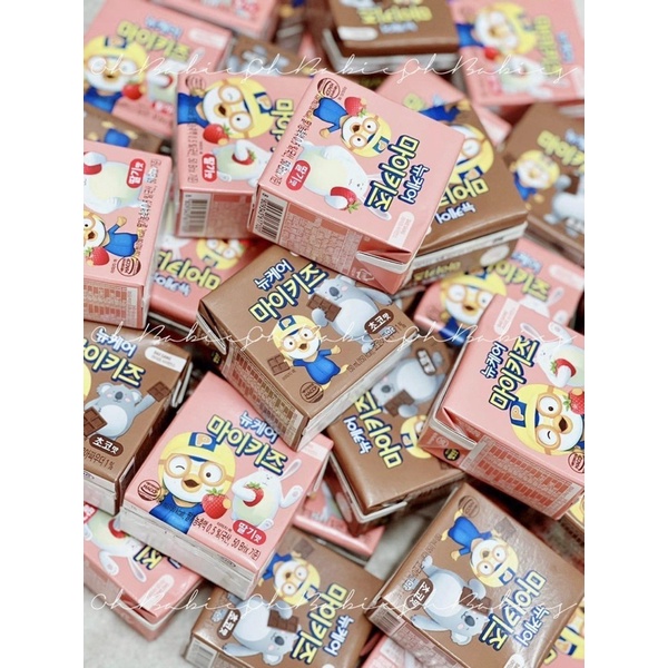 Sữa nước PORORO vị dâu/socola 150ml, hỗ trợ tăng chiều cao và cân nặng [OH BABIES]