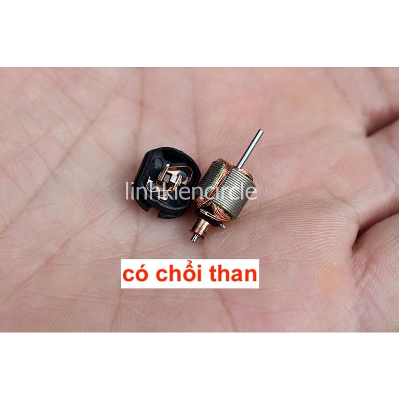 4 cái motor máy bay mini N20 3.7V tốc độ 32800 RPM nam châm mạnh có chổi than - LK0011