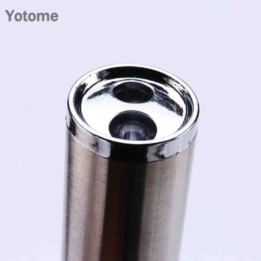 Đèn Pin LED UV Mini Bỏ Túi Bằng Thép Không Gỉ