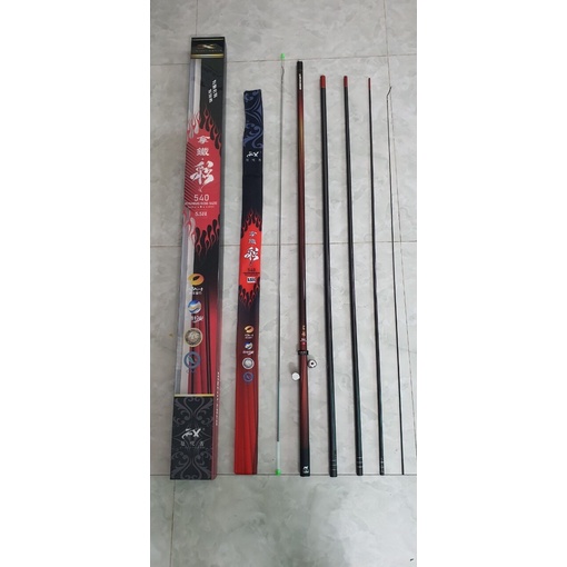 Cần câu tay Gama FX Chiến Công 4.5H(28i)-5.5H(28.19i)-6.5H(19i) bảo hành 2 lóng 1 năm và chương trình tặng áo