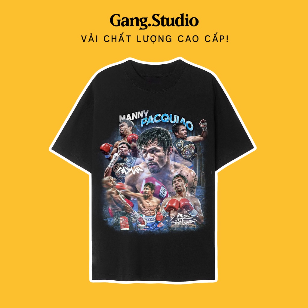 Áo Manny Pacquiao Boxing vải cao cấp phong cách nặng động trẻ trung, form nam nữ mặc siêu đẹp
