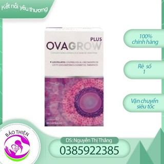Ovagrow plus hỗ trợ tăng khả năng thụ thai
