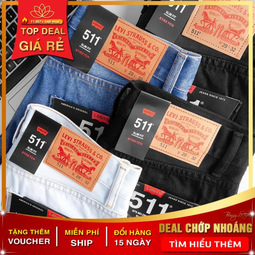 Quần Jean Nam Levis 511 Made in Cambodia *