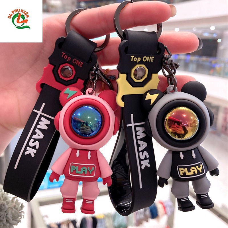 Móc khóa phi hành gia giá rẻ và dễ thương Móc khóa HOT TREND Móc khóa xe máy móc khóa balo móc khóa