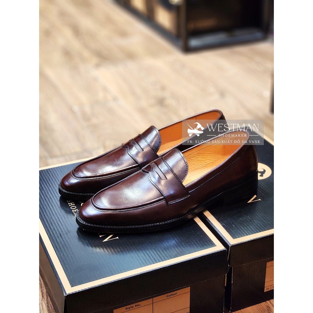Giày Lười Loafer Da Thật Westman W0023