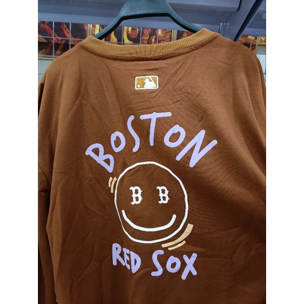 Áo nỉ chữ B MLB