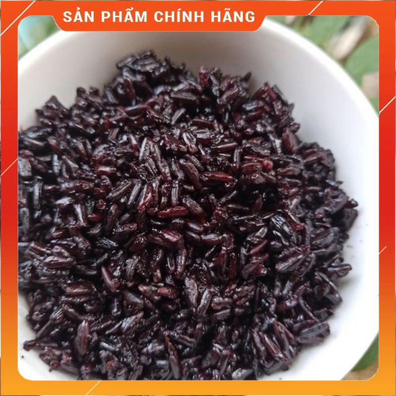 Gạo lứt đen dẻo Điện Biên thơm ngon gói 1kg