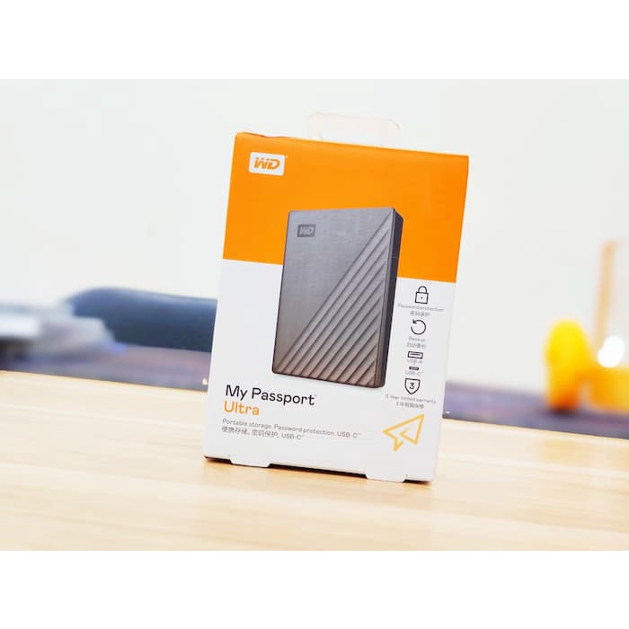 Ổ Cứng Di Động WD My Passport Ultra 4TB USB Type C