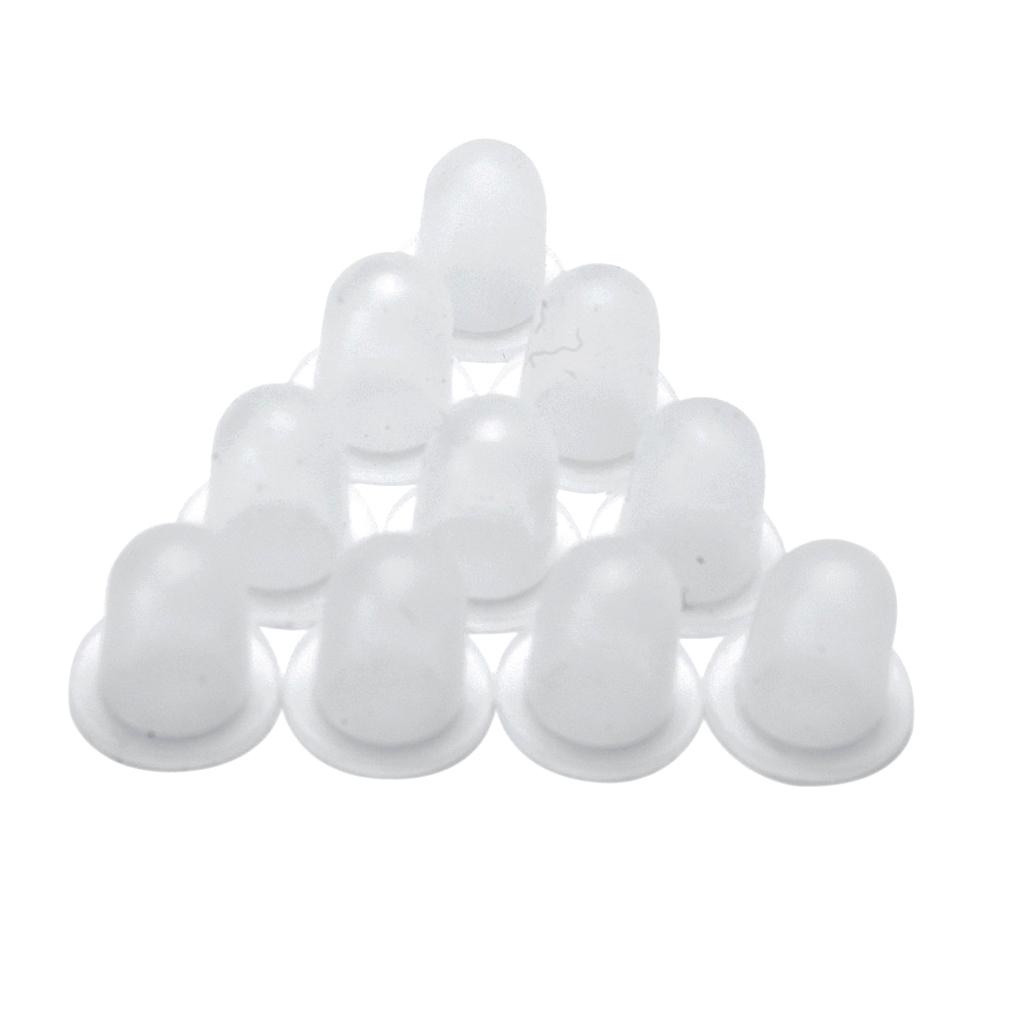 Set 100 Cốc Silicone Mềm Đựng Mực In Màu Trang Điểm Vĩnh Viễn Dùng Tại Nhà / Salon