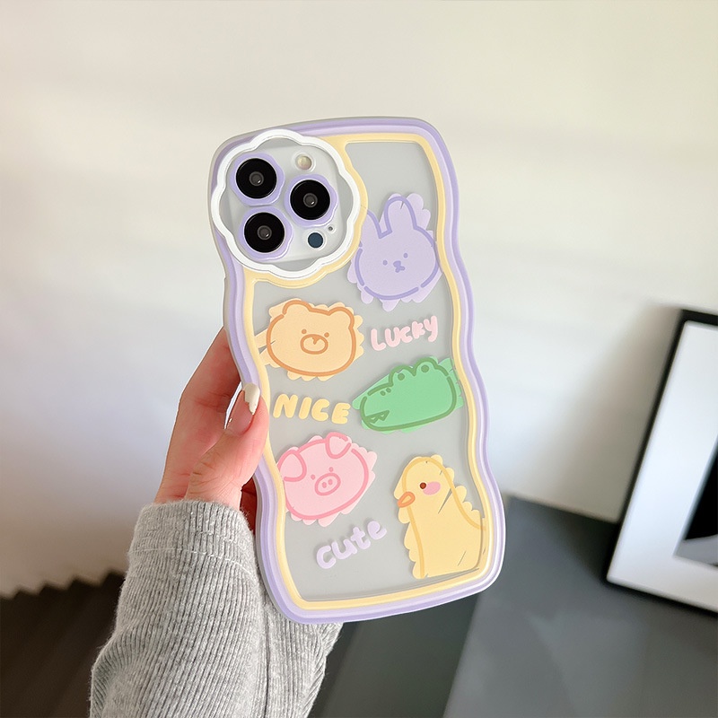 Ốp Điện Thoại Họa Tiết Hoa / Động Vật Cho iphone7 / 7plus / 8 / 8plus / x / xs / 11 / 12 / 13 / 14 / pro / max / plus / promax