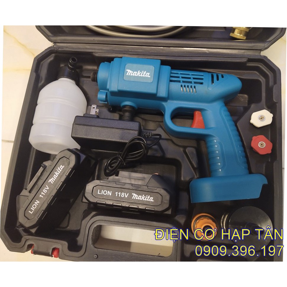 MÁY RỬA XE CẦM TAY MAKITA 118V - MÁY RỬA XE GIA ĐÌNH - MÁY XỊT TƯỚI HOA , MÁY VỆ SINH MÁY LẠNH , RỬA SÂN