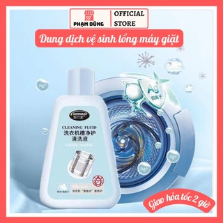 Nước tẩy lồng giặt , chai dung dịch vệ sinh lồng máy giặt